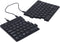 R-Go Tools Split Break - Ergonomisch Toetsenbord met Pauzesoftware - QWERTY US - Zwart