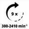 Einhell TC-BD 500 - Kolomboormachine - 500 W - 300-2410 t/min - B16 - Boordiepte 50 mm - Kantelbare boortafel 170x170 mm