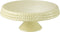 J-Line bord Cake bord - taartplateau - keramiek - lichtgeel - large