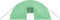 vidaXL - Tuinkas - met - stalen - frame - 108 - m² - 18x6x2,85 - m - groen
