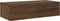 vidaXL - Wandschap - met - lades - 60x26,5x15 - cm - bewerkt - hout - bruin - eikenkleur
