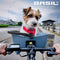 Basil Buddy Hondenfietsmand KF - Voormand - Kauwproof - Blauw