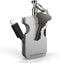 FuseChicken Armour Travel - USB naar Lightning kabel - Aluminium - Zilver