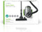 Nedis Zakloze Stofzuiger - Zakloos - 700 W - Stof capaciteit: 3.5 l - Combi-Borstel - Actieradius: 8 m - HEPA-luchtfilter - Antraciet / Groen