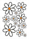 Fc Fietsstickers Margrieten 34 X 24 Cm