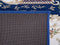 GAZIANTEP - Vloerkleed - Donkerblauw - 140 x 200 cm - Polyester