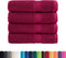 vidaXL - Handdoeken - SOLUND - 4 - st - 600 - g/m² - 50x100 - cm - bordeauxrood