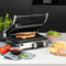 Princess 117310 - Digital Grill Master Pro - 2 regelbare thermostaten - Digitaal bedieningspaneel - Zwart