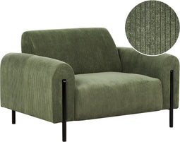 Fauteuil ASKIM Corduroy Olijfgroen