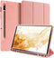 Dux Ducis - Samsung Galaxy Tab S8 - Domo Book Case met standfunctie - Roze