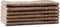 LINNICK Pure Gastendoek - 100% Katoen - Taupe - 30x50cm - Per 6 Stuks
