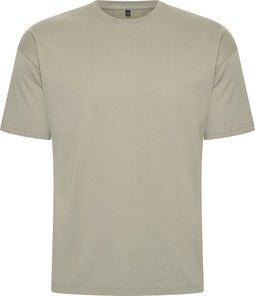 Mario Russo Oversized T-shirt - T-shirts Heren - Katoen - L - Lichtgroen