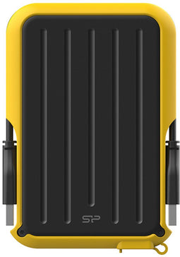 Silicon Power Armor A66 - Externe HDD 1TB - USB 3.2 Gen 1 - Geel