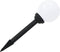 vidaXL Solarlampen 6 st LED rond 20 cm RGB