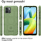 iMoshion Hoesje Geschikt voor Xiaomi Redmi A2 / Redmi A1 Hoesje Siliconen - iMoshion Rugged Shield Backcover - Groen