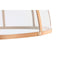 Bordenafdekker Home ESPRIT Bamboe 35 x 35 x 22 cm