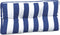 vidaXL - Palletkussens - 7 - st - stof - gestreept - wit - en - blauw