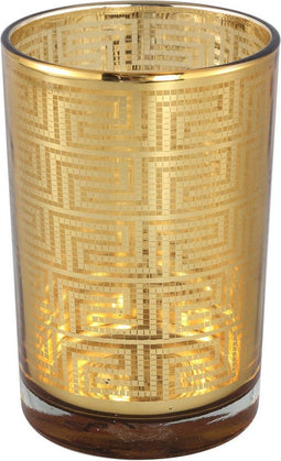 PTMD Havy Gold Glass Stormlight With Maze Print