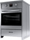 Wiggo WIO-E621A(XX) - Inductie Fornuis - 60 cm - 4 kookzones - Oven 55L - Inox