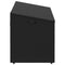vidaXL - Tuinbox - 110x50x58 - cm - poly - rattan - zwart