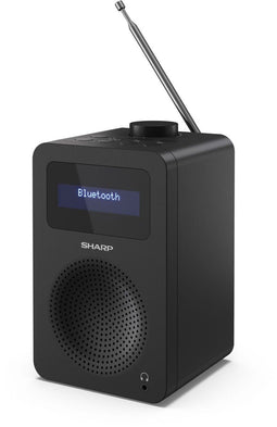 Sharp DR-430 - Digitale Radio - DAB+ Draadloos Bluetooth - Wit
