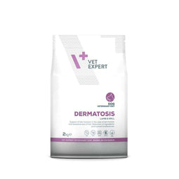 Voer VETEXPERT Dermatosis Dog Lamb & Krill Lam 2 Kg