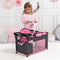 Bayer Design - Multibed - Kinderstoel en verschoningsruimte - Zwart Wit Roze