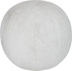 J-Line poef Cutie Opblaasbaar - textiel - wit