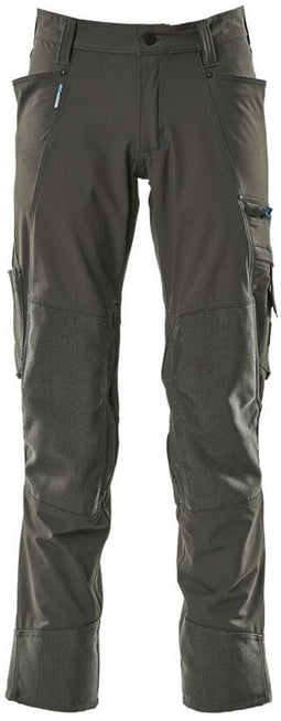 Mascot Advanced Broek met kniezakken 17179-311 - donkerantraciet - C48 - 76