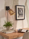 GOOD&MOJO Wandlamp Java - Bamboe Zwart/Naturel - Ø15cm - Binnen Modern