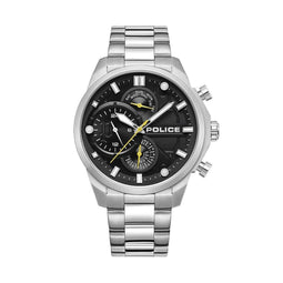 Horloge Heren Police PEWGK0039204 Zwart Zilverkleurig