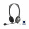 Logitech H110 - Stereo Headset - Ruisonderdrukkende microfoon - Grijs