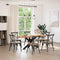 vidaXL - Tafelblad - 180x90x4 - cm - ovaal - massief - eikenhout - lichtbruin