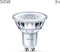 Philips LED Spot - GU10 - Warmwit licht - 4.6 W - 355 lm - 3 stuks