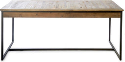 Riviera Maison Eettafel - Shelter Island Dining Table - 180x90 cm - Zwart