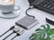Natec Fowler Mini - USB Hub - 1x HDMI 1x USB 3.2 Gen1 type-C - Grijs