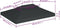 vidaXL - Prieeldak - 2-laags - 4x3m - 310 - g/m² - antracietkleurig