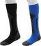 Falcon - Coolly 2pack - Heren Sokken - 35 - 38 - Zwart/Grijs/Blauw