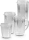 Fritel BG 1310 - Mini-blender - 4 bekers - Zilvergrijs