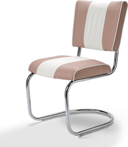 Bel Air Retro Eetkamerstoel CO-27 Dusty Rose