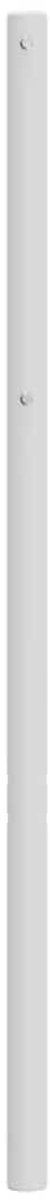 vidaXL - Hoofdbord - 150 - cm - metaal - wit