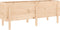 vidaXL - Plantenbak - verhoogd - 160x50x57 - cm - massief - grenenhout