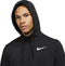 Nike Dri-FIT Fleece Full Zip Sportvest Heren - Maat M - Zwart - Wit