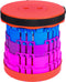 Opvouwbare kruk extra strong regenboog per 5 - telescopische kruk - 250 kg - inklapbare kruk - draagbaar - kampeerstoel - opstapkrukje