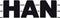 HAN ladekast - IMPULS - 4 lades - wit/lila - HA-1013-57
