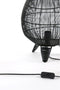 Light & Living Yumi - Tafellamp - Ø28cm - Modern - Zwart