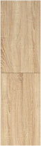 vidaXL - Tv-meubels - 2 - st - 30,5x30x110 - cm - bewerkt - hout - sonoma - eikenkleurig
