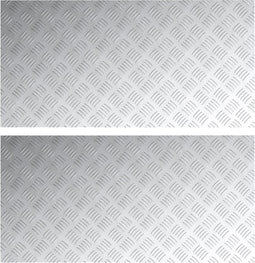 vidaXL - Aluminium - Antislip - Checkerplaten - 2 - stuks - 100x50 - cm