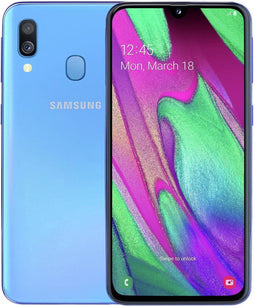 Samsung Galaxy A40 - Smartphone - 5.9 inch AMOLED - 64GB - Blauw