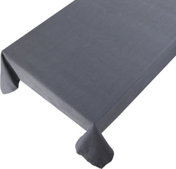 Linen & More - Tafelkleed 'Indi' (140cm x 250cm, Grey)